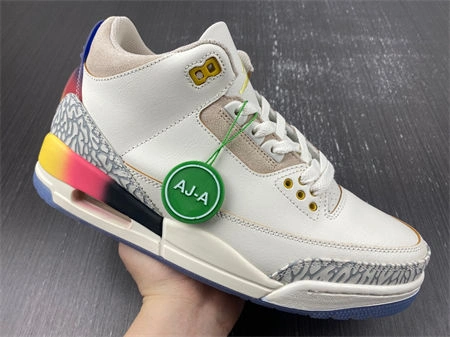 Unisex Jordan 3 Retro SP J Balvin FN0344- 3817