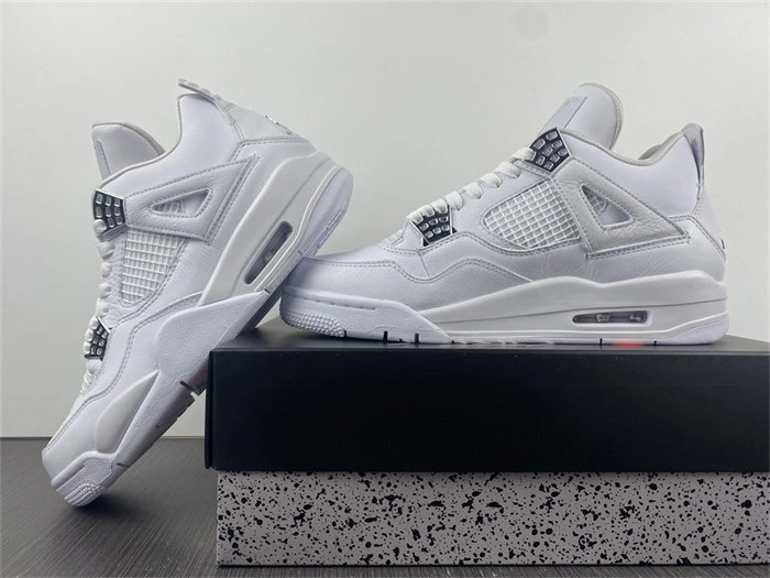Sophisticated Jordan 4 Retro Pure Money 308497- 3963