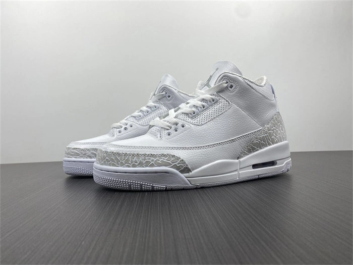 ComfortFit Jordan3 Pure White 429487- 3846