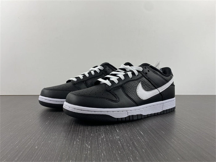 Fashionable Nike Dunk Low Black White DJ6188- 4742