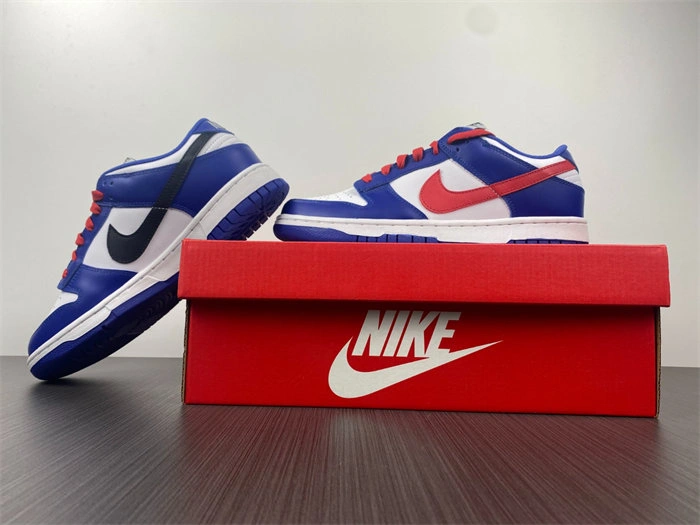 Nike Dunk Low  Crimson Game Royal CW1590- Trendy 4835