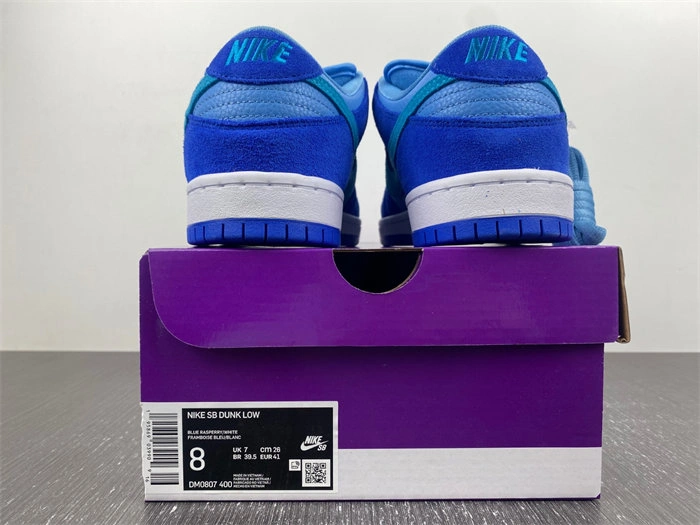 Nike SB Dunk Low Blue Raspberry DM0807- Tailored 4624